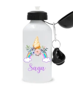 personlig vattenflaska i rostfritt stål egen design