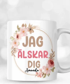 personlig mugg jag älskar dig