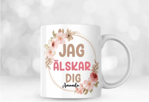 personlig mugg jag älskar dig