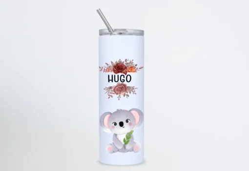 anpassad termosmugg i rostfritt stål egen design egen text egen bild