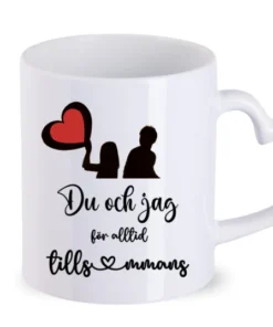 personlig mugg till partner med egen text