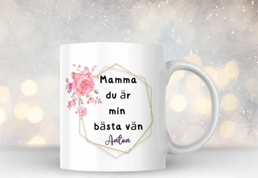 personlig mugg till mamma