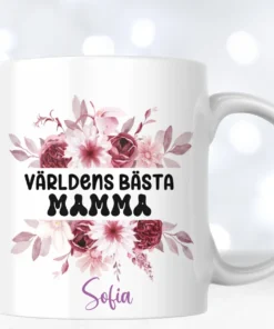 personlig mugg till mamma världens bästa mamma